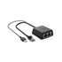 Female And 1 RJ45 Male Network Splitter SE-RJ45